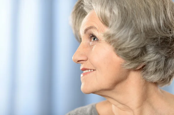 Lovely elderly woman — Stock Photo, Image