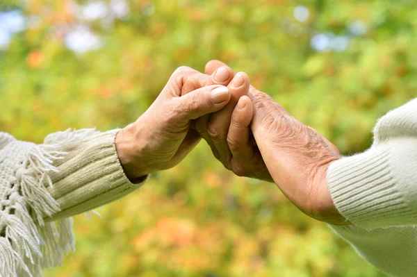 Hands held together — Stock Photo, Image