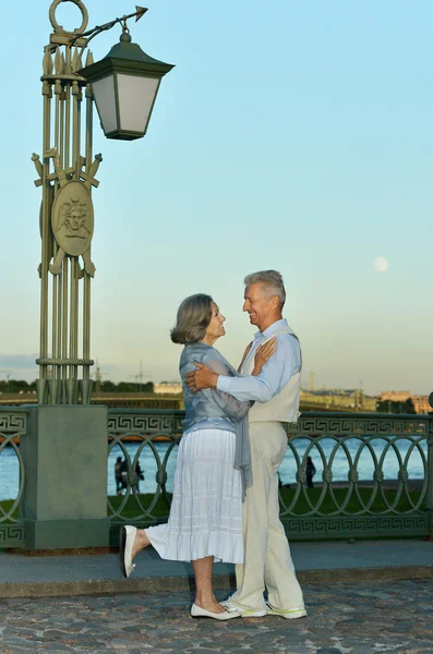 Senior couple dancing — Stock Photo, Image