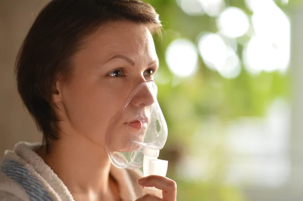 Frau erkrankte — Stockfoto