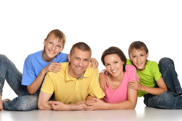 Leuke familie — Stockfoto