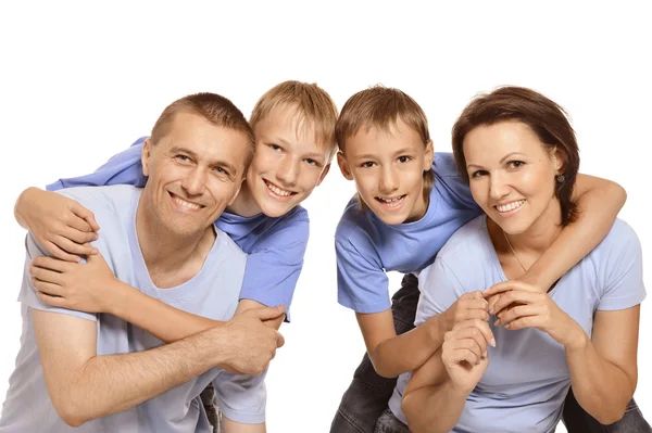 Leuke familie — Stockfoto