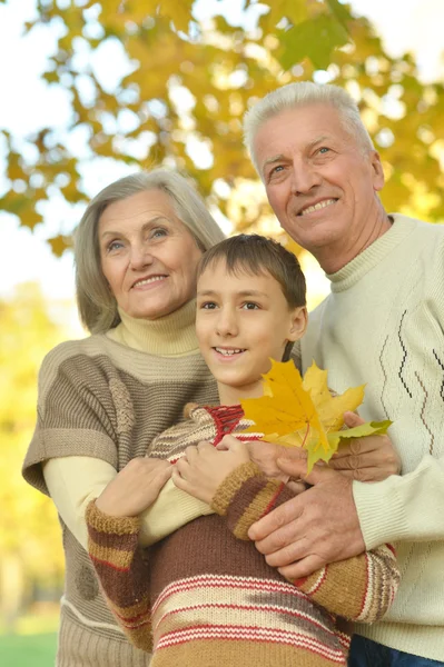 Nonni e nipoti — Foto Stock