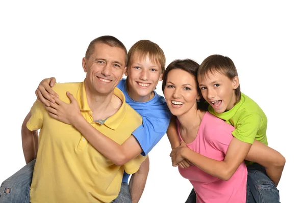 Cute family — Stock Photo, Image