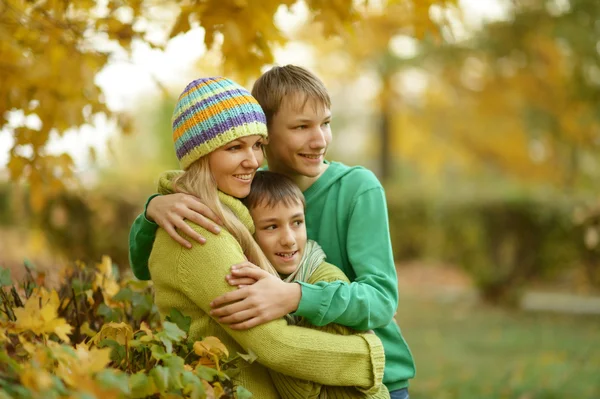 Mutter mit ihren Söhnen — Stockfoto