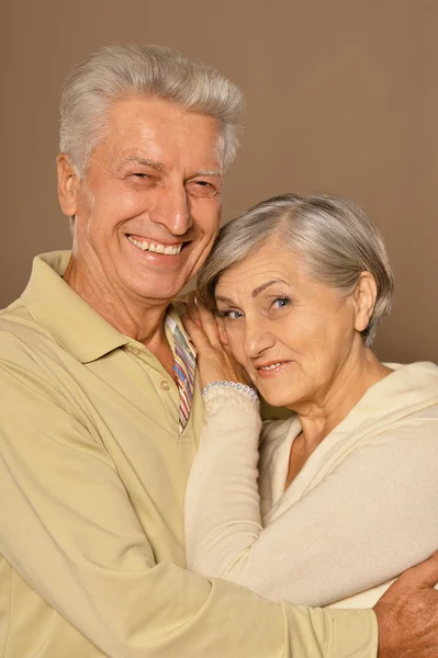 Gelukkig senior paar — Stockfoto