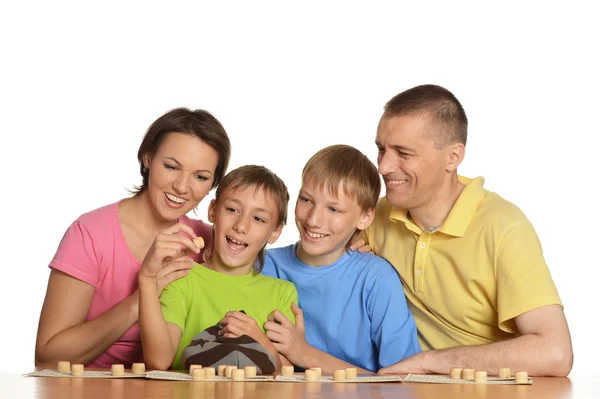 Jugando en familia — Foto de Stock