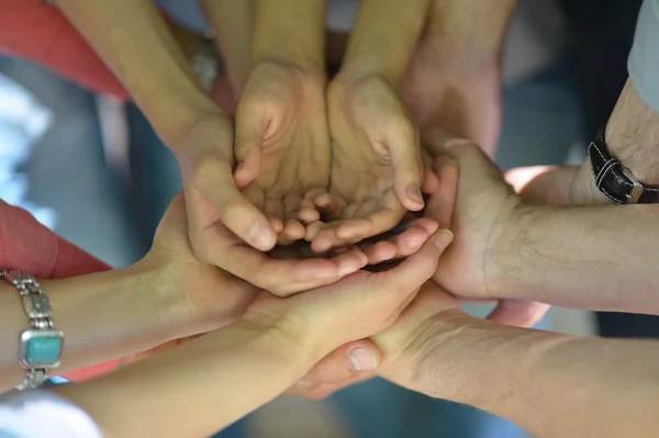 Hands together — Stock Photo, Image