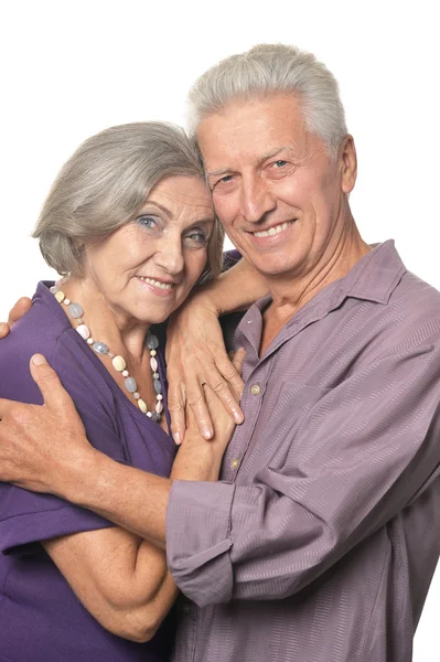 Happy older pair — Stock Photo, Image