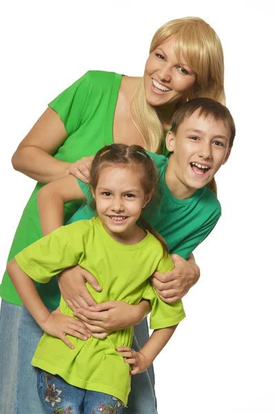 Mother with kids — Stock Photo, Image