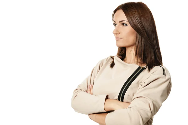 Schoonheid vrouw poseren — Stockfoto