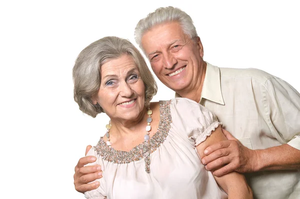 Happy older pair — Stock Photo, Image