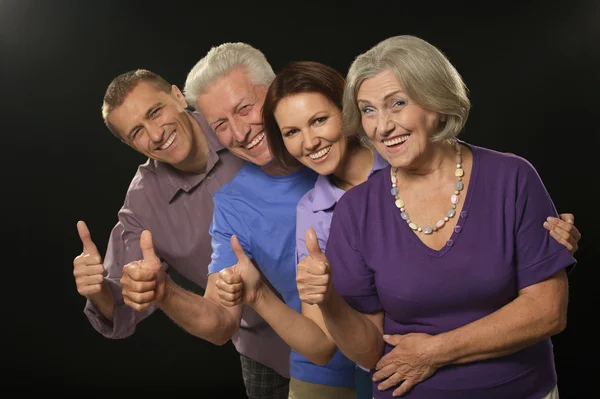 Family  thumbs up