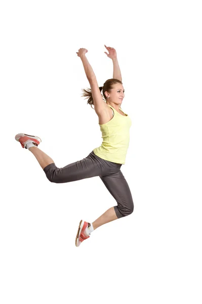 Fitness woman doing  exercise Stock Picture