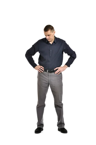 Sad man looking down Stock Photo by ©aletia 61550597