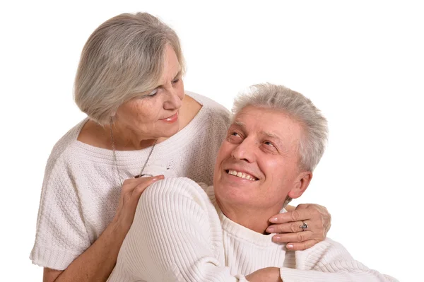 Mature man with woman — Stock Photo, Image