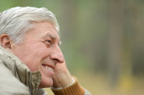 Happy smiling mature man — Stock Photo, Image