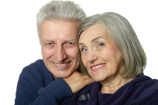 Feliz pareja de ancianos — Foto de Stock