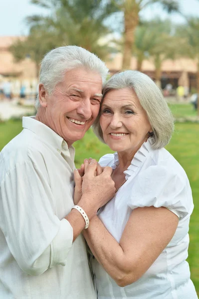 Happy old couple — Stock Photo, Image
