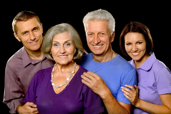 Retrato de família bonito — Fotografia de Stock