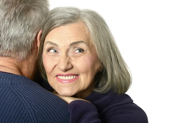 Зрелый мужчина с женщиной — стоковое фото