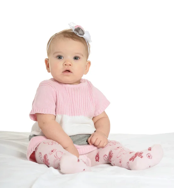 Portrait of adorable baby Stock Photo