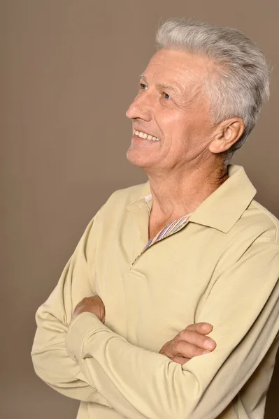 Senior man thinking — Stock Photo, Image