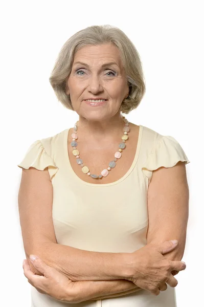 Beautiful Senior woman — Stock Photo, Image