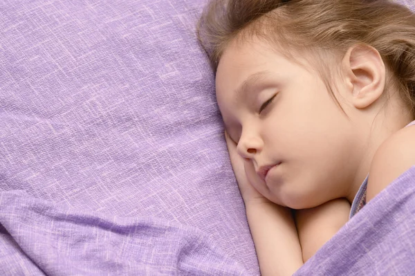 Cute little girl sleeping — Stock Photo, Image