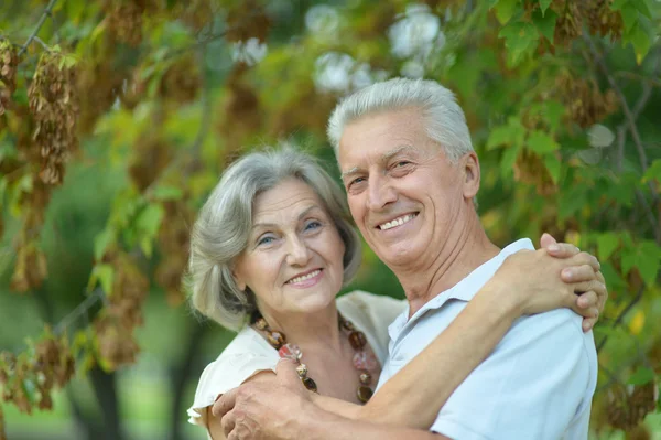 Bejaarde echtpaar samen — Stockfoto