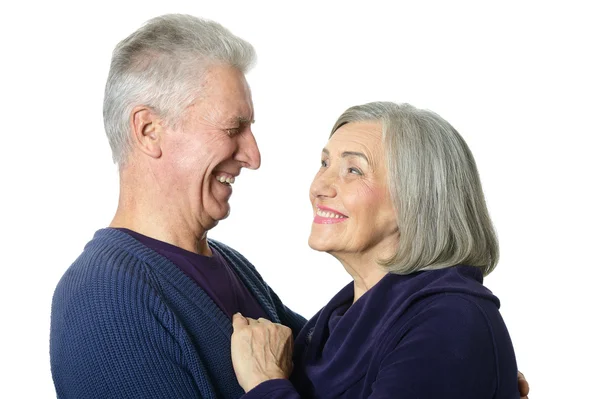Feliz pareja de ancianos —  Fotos de Stock