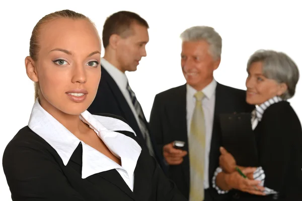 Successful Businesspeople at work — Stock Photo, Image