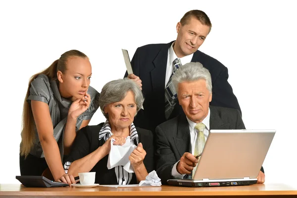 Business people at work Stock Picture