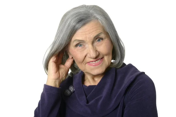 Beautiful Senior woman — Stock Photo, Image