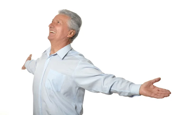 Happy mature man — Stock Photo, Image