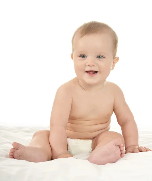 Adorable petite fille dans les câlins — Photo