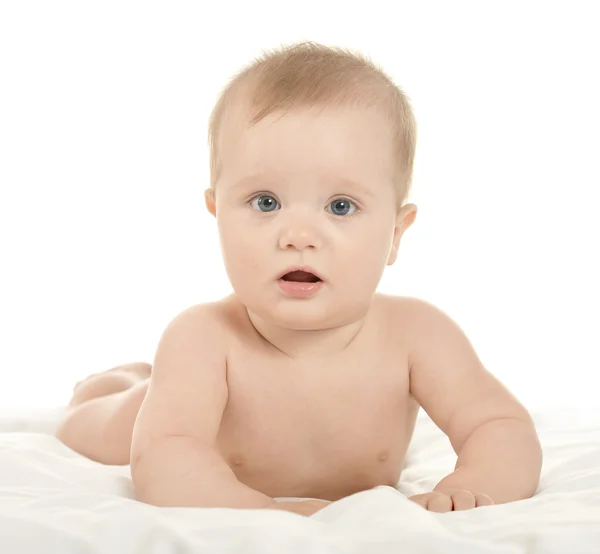 Baby meisje in luiers