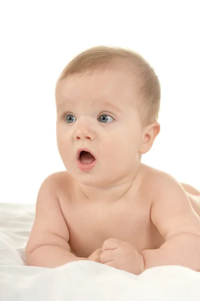 Adorable baby girl Stock Photo