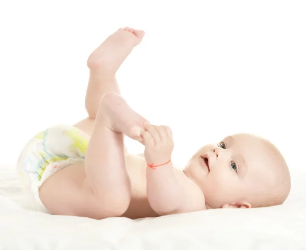 Adorabile bambino in coccole — Foto Stock