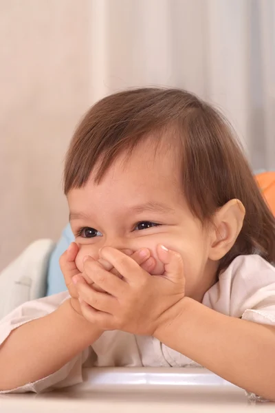 Retrato de niña hermosa — Foto de Stock