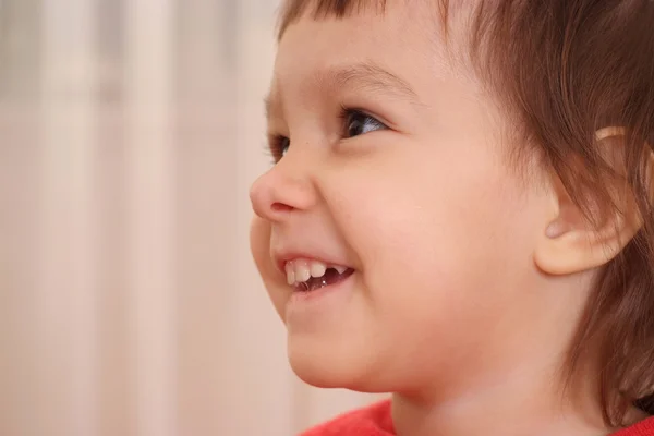 Retrato de niña hermosa — Foto de Stock