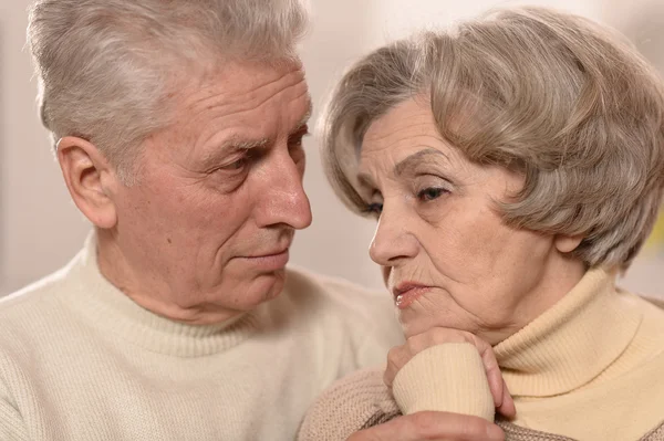 Retrato de Casal Sênior — Fotografia de Stock