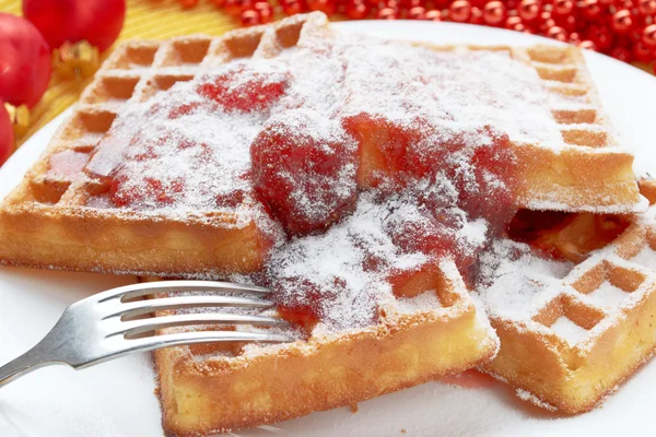 Belgische Waffeln — Stockfoto