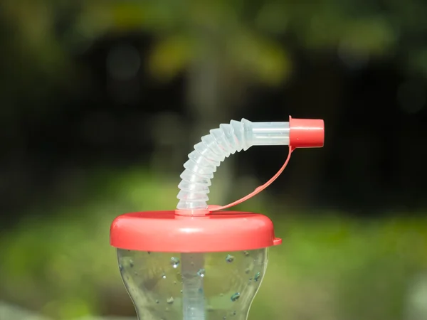 Botella de plástico . — Foto de Stock