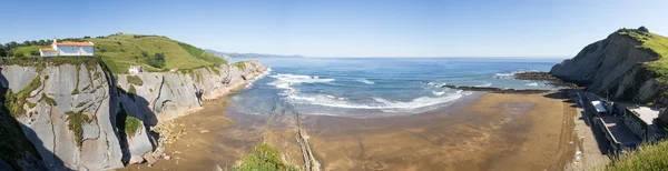 Itzurun beach panoramautsikt — Stockfoto