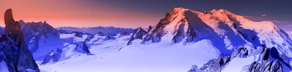 Mont blanc-massief — Stockfoto
