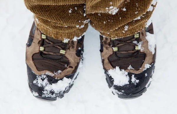 Trekking boots — Stock Photo, Image