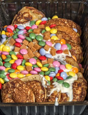 Whaffles ve çikolata