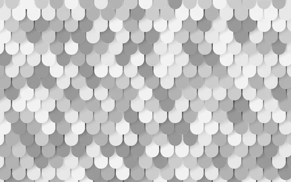 Astratto Sfondo Geometrico Curvo Bianco Nero Minimalista Illustrazione Vettoriale — Vettoriale Stock