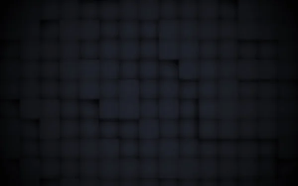 Абстрактные Повторяющиеся Прямоугольники Черный Фон Узор Черная Мозаика Векторная Иллюстрация — стоковый вектор